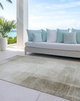 LOOMLAN Rugs Opaline Brown Washable Indoor-Outdoor Rug