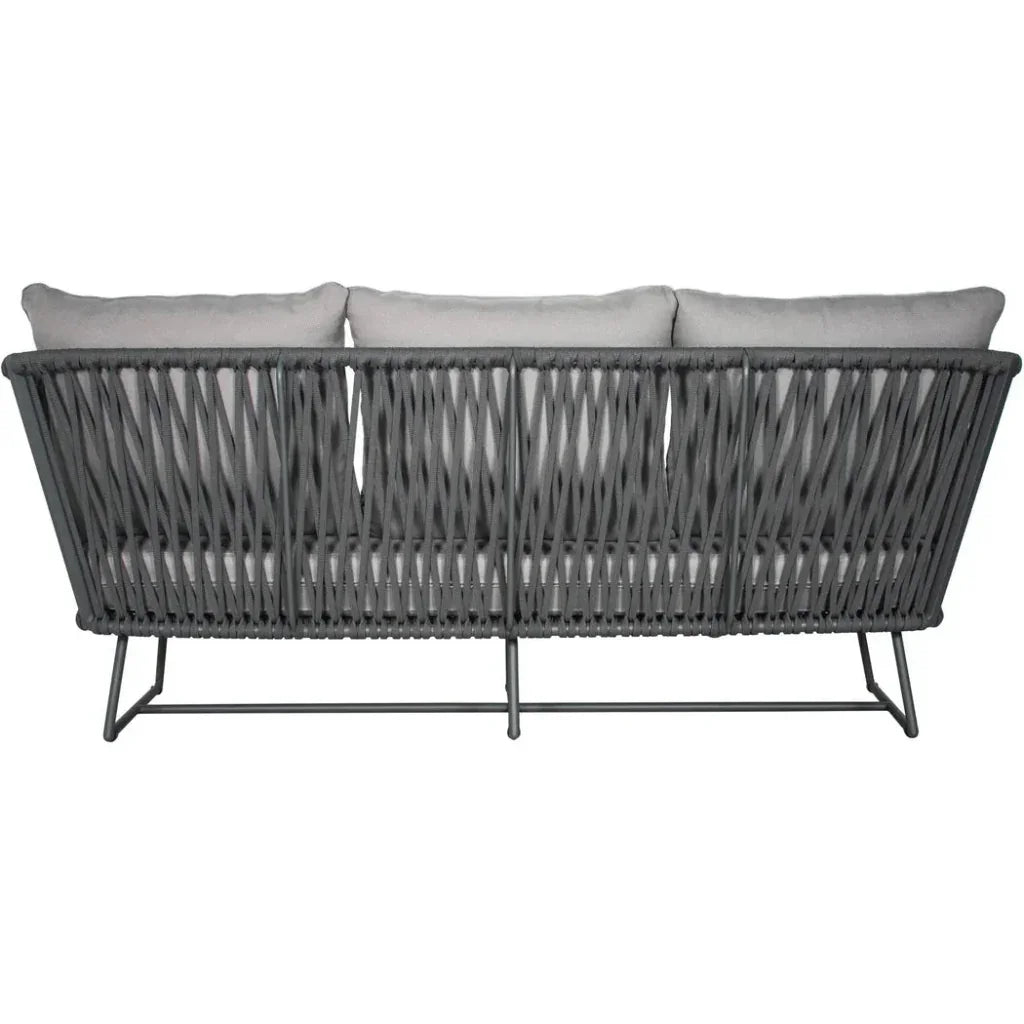 Seasonal Living Orion 3 Seat Sofa - Dark Pebble Outdoor