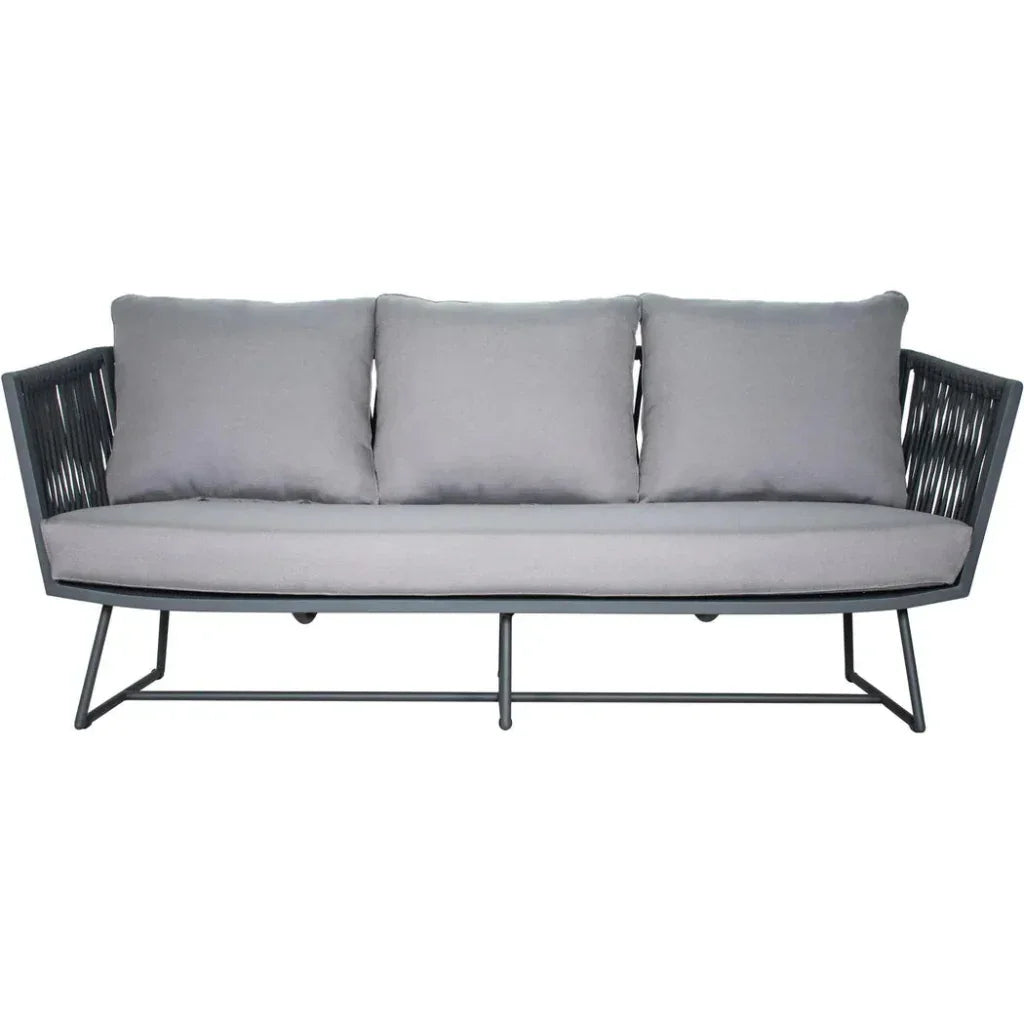 Seasonal Living Orion 3 Seat Sofa - Dark Pebble Outdoor