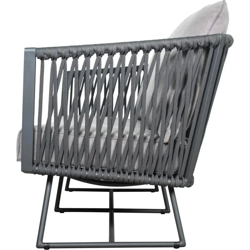 Seasonal Living Orion 3 Seat Sofa - Dark Pebble Outdoor