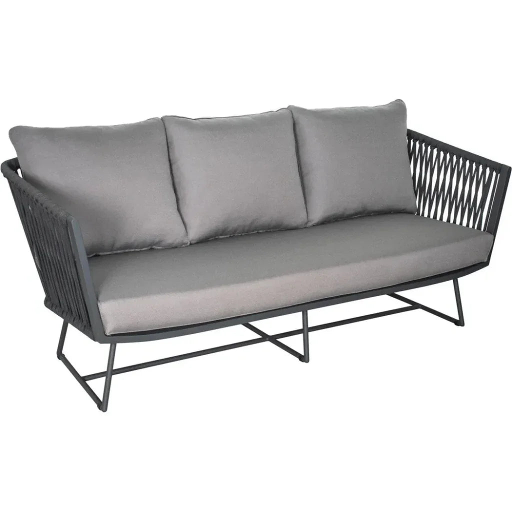 Seasonal Living Orion 3 Seat Sofa - Dark Pebble Outdoor