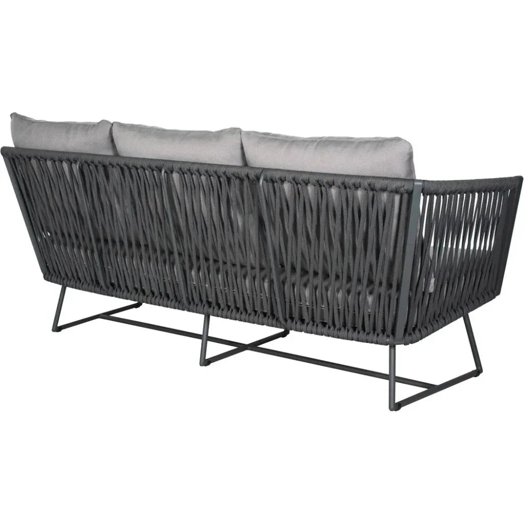 Seasonal Living Orion 3 Seat Sofa - Dark Pebble Outdoor