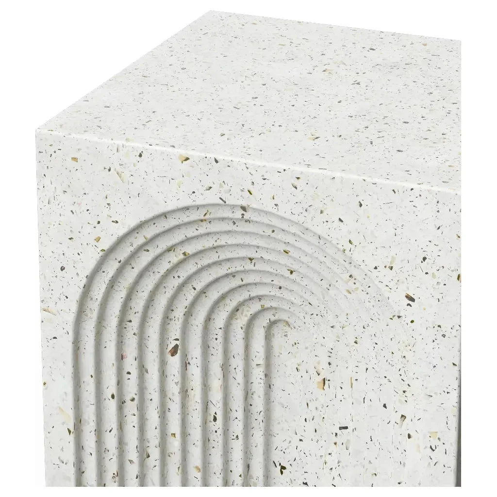 Orion Concrete Made Outdoor Stool - LOOMLAN - Urbia - Garden Stools
