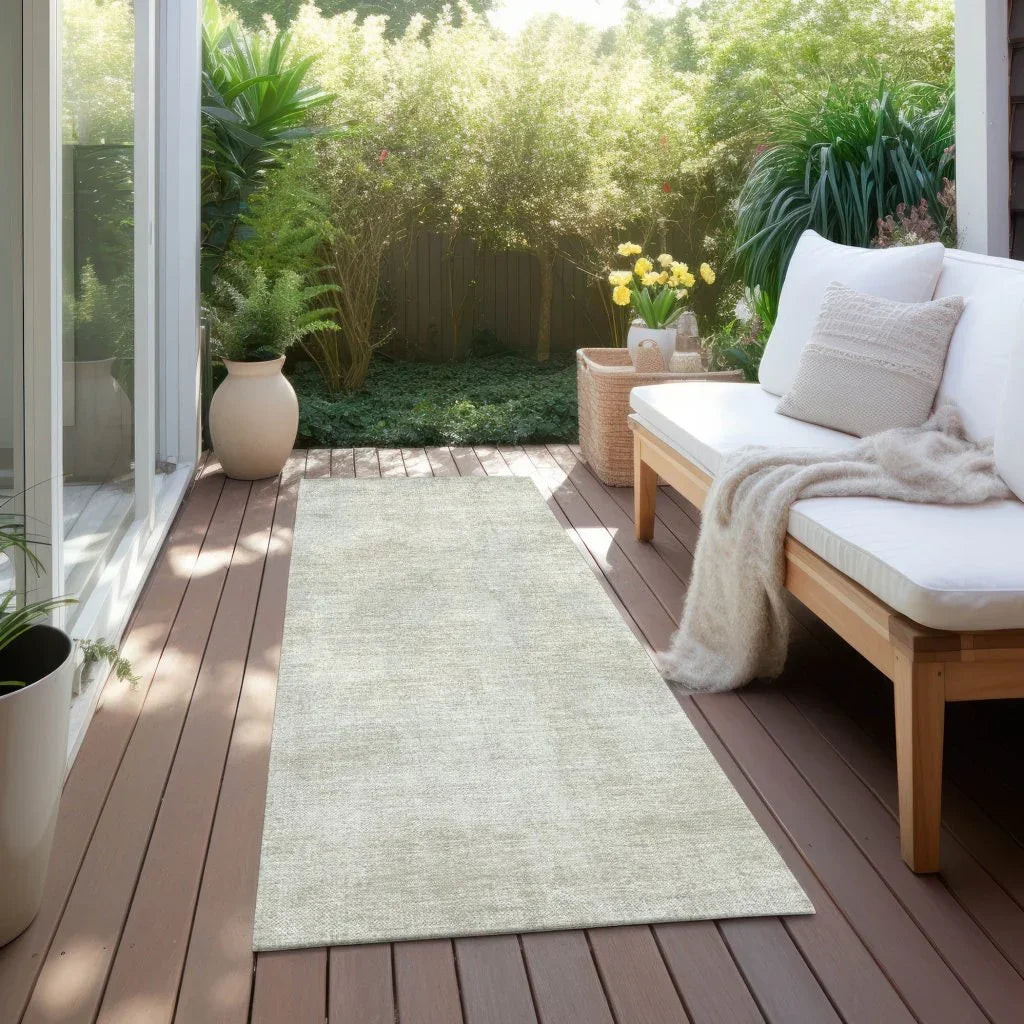 LOOMLAN Rugs Orlena Beige Washable Indoor-Outdoor Rug