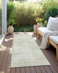 LOOMLAN Rugs Orlena Beige Washable Indoor-Outdoor Rug