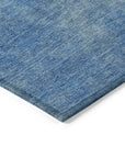 LOOMLAN Rugs Orlena Blue Washable Indoor-Outdoor Rug