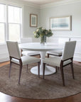 LOOMLAN Rugs Orlena Brown Washable Indoor-Outdoor Rug