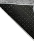 LOOMLAN Rugs Orlena Gray Washable Indoor-Outdoor Rug