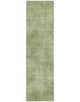 LOOMLAN Rugs Orlena Green Washable Indoor-Outdoor Rug