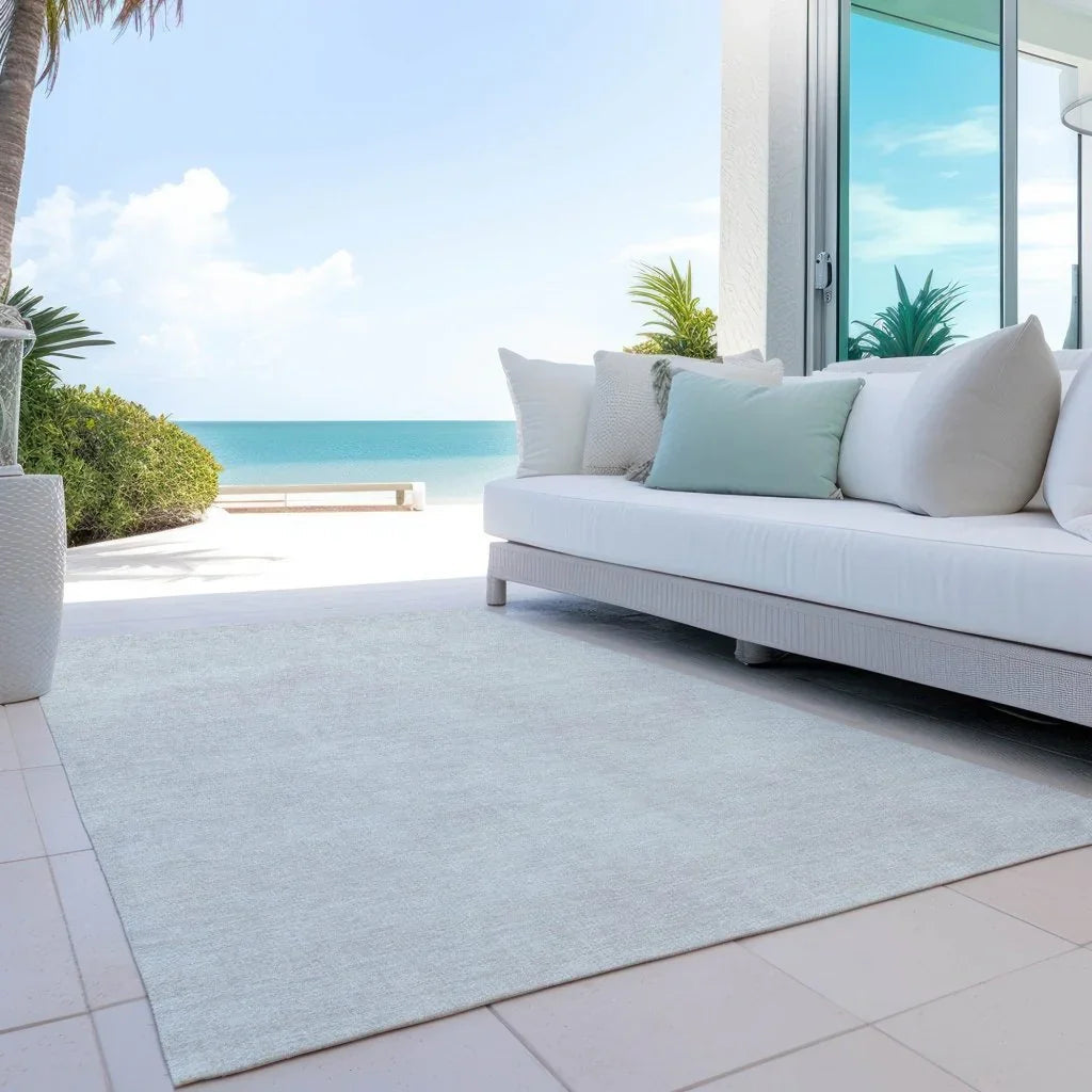 LOOMLAN Rugs Orlena Ivory Washable Indoor-Outdoor Rug