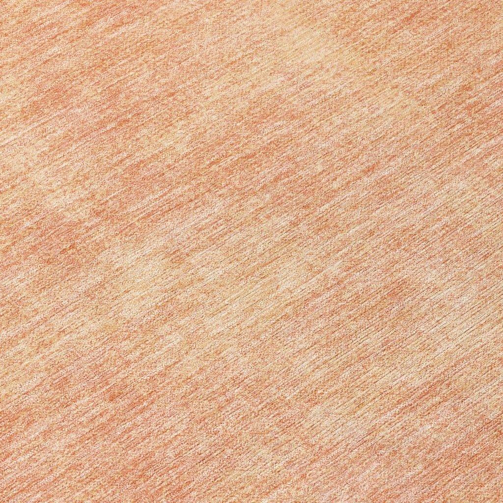 LOOMLAN Rugs Orlena Peach Washable Indoor-Outdoor Rug