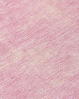 LOOMLAN Rugs Orlena Pink Washable Indoor-Outdoor Rug