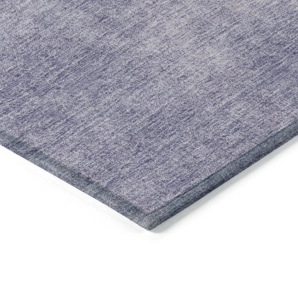 LOOMLAN Rugs Orlena Purple Washable Indoor-Outdoor Rug