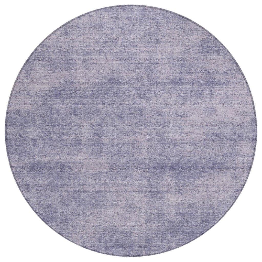 LOOMLAN Rugs Orlena Purple Washable Indoor-Outdoor Rug