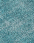 LOOMLAN Rugs Orlena Teal Washable Indoor-Outdoor Rug
