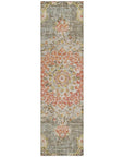 LOOMLAN Rugs Ornella Brown Washable Indoor-Outdoor Rug