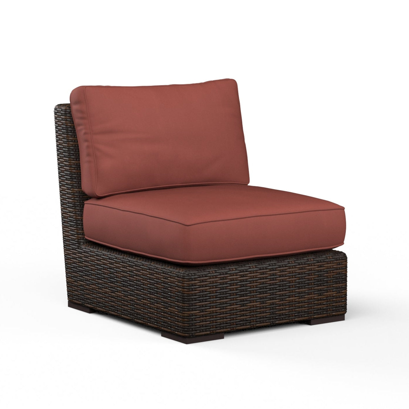 Montecito Sunbrella Armless Outdoor Club Chair