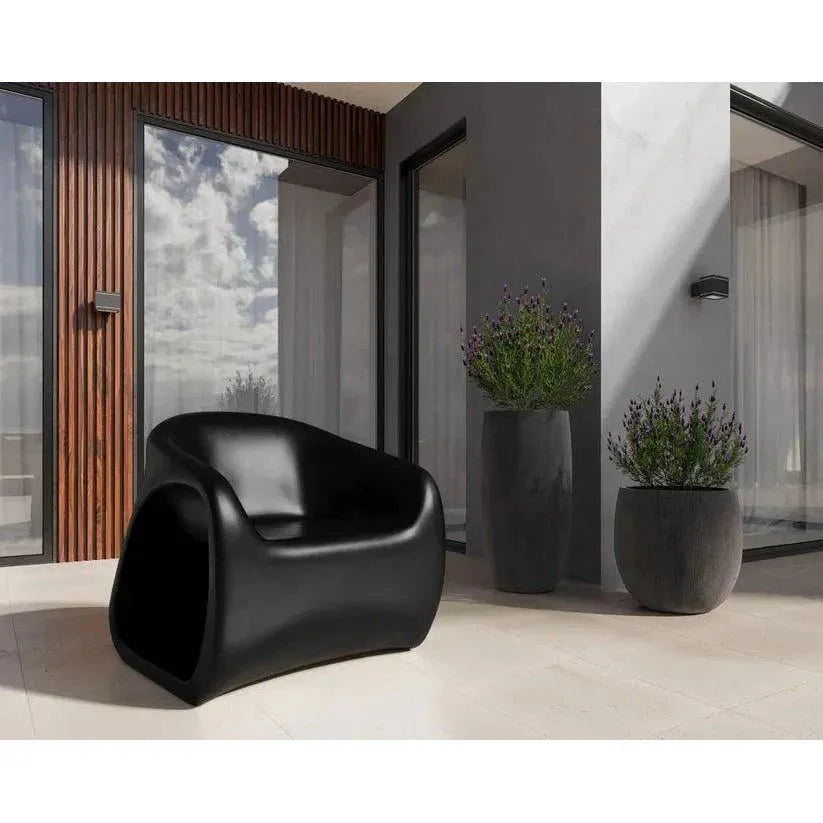 SUNPAN Orson Concrete Outdoor Lounge Chair