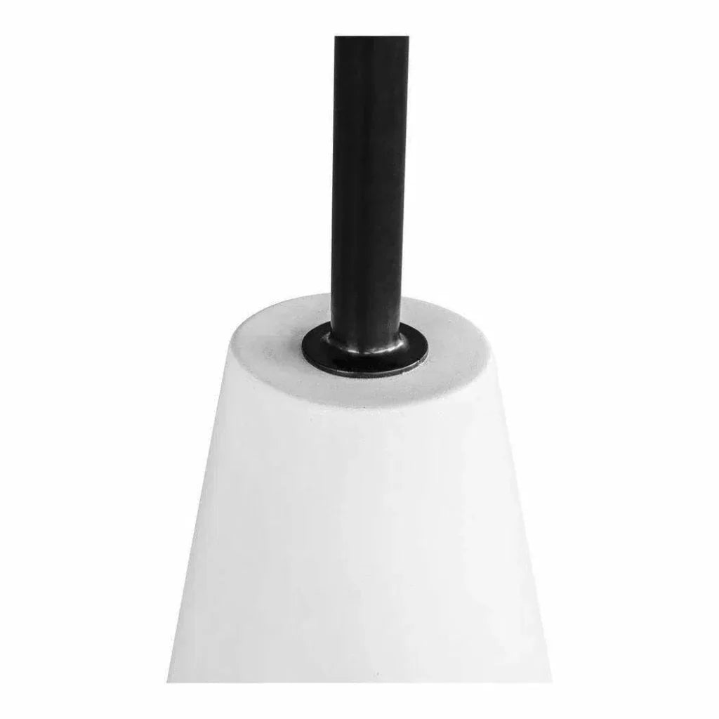 Outdoor Accent Table White - LOOMLAN - Moe&#39;s Home - Outdoor Side Tables