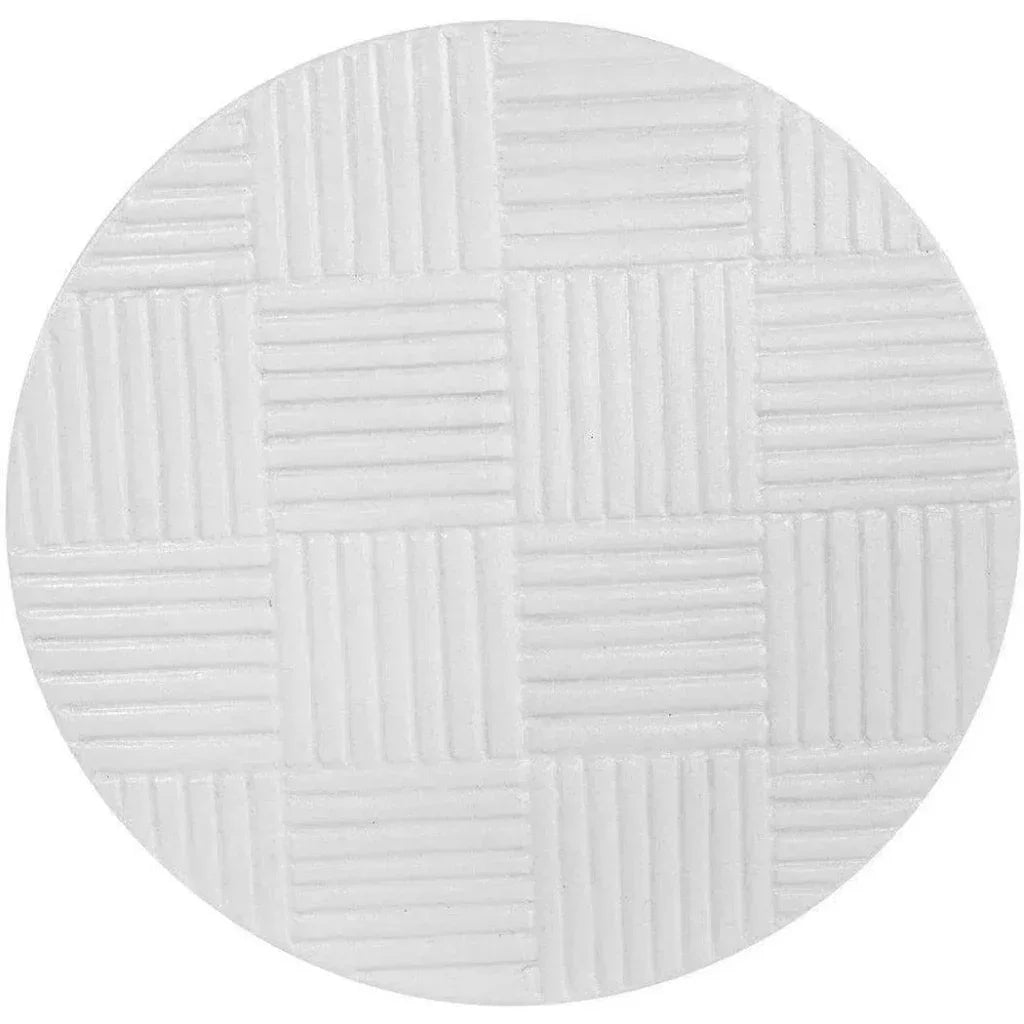 Outdoor Accent Table White - LOOMLAN - Moe&#39;s Home - Outdoor Side Tables