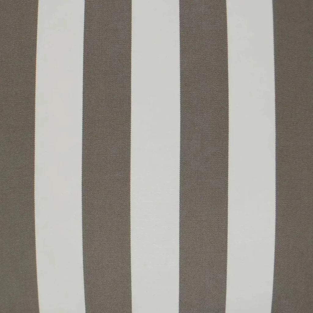 Outdoor Café Stripe Pillow - Driftwood - LOOMLAN - D.V. Kap - Outdoor Pillows