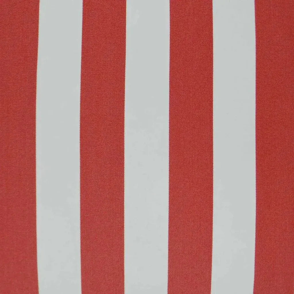 Outdoor Café Stripe Pillow - Red - LOOMLAN - D.V. Kap - Outdoor Pillows