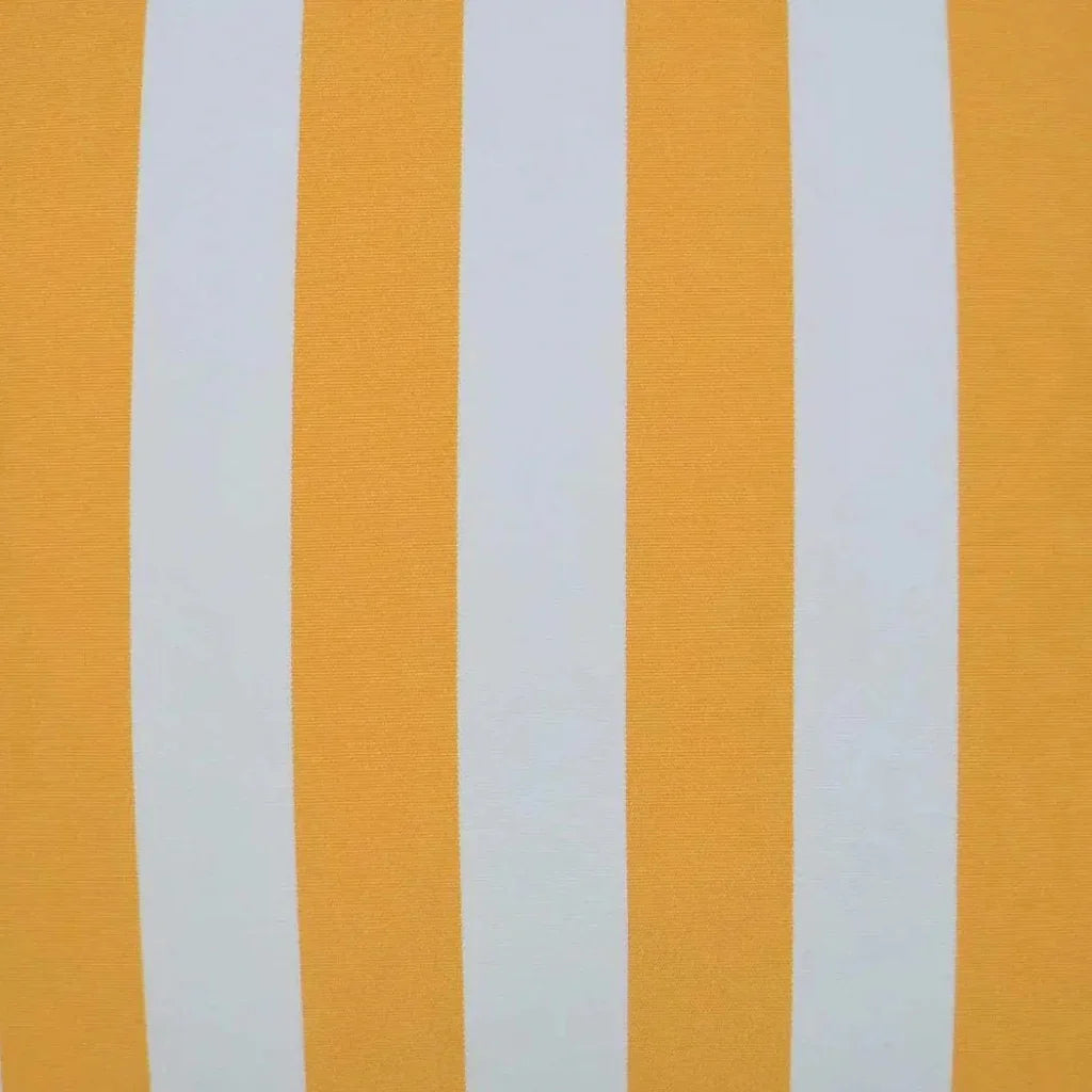 Outdoor Café Stripe Pillow - Yellow - LOOMLAN - D.V. Kap - Outdoor Pillows