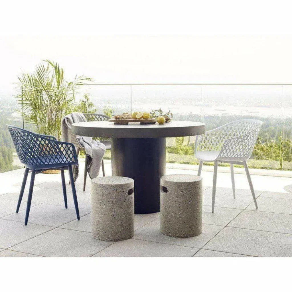 Outdoor Chair Grey Set - LOOMLAN - Moe&#39;s Home - Outdoor Accent Chairs