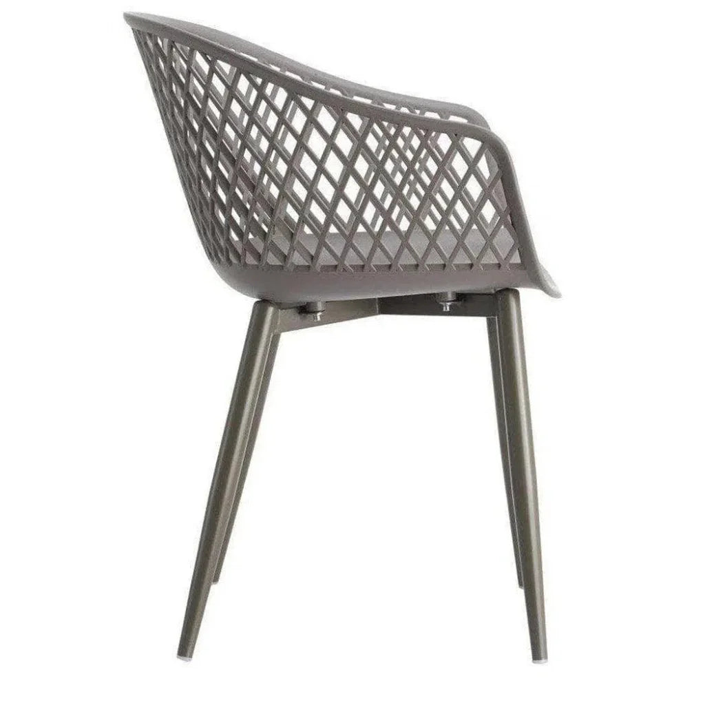 Outdoor Chair Grey Set - LOOMLAN - Moe&#39;s Home - Outdoor Accent Chairs