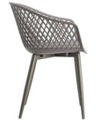 Outdoor Chair Grey Set - LOOMLAN - Moe's Home - Outdoor Accent Chairs