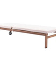 Outdoor Chaise Lounge Aluminum Water Resistant Olefin - LOOMLAN - Zuo Modern - Outdoor Chaises