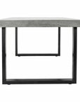 Moe's Home Outdoor Dining Table Large Grey