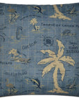 Outdoor Island Song Pillow - Ocean - LOOMLAN - D.V. Kap - Outdoor Pillows