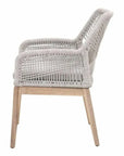 Outdoor Loom Rope Dining Arm Chair 2PC Rope - LOOMLAN - Essentials For Living - Outdoor Dining Chairs