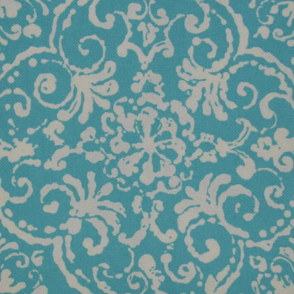 Outdoor Print Affair Pillow - Turquoise - LOOMLAN - D.V. Kap - Outdoor Pillows