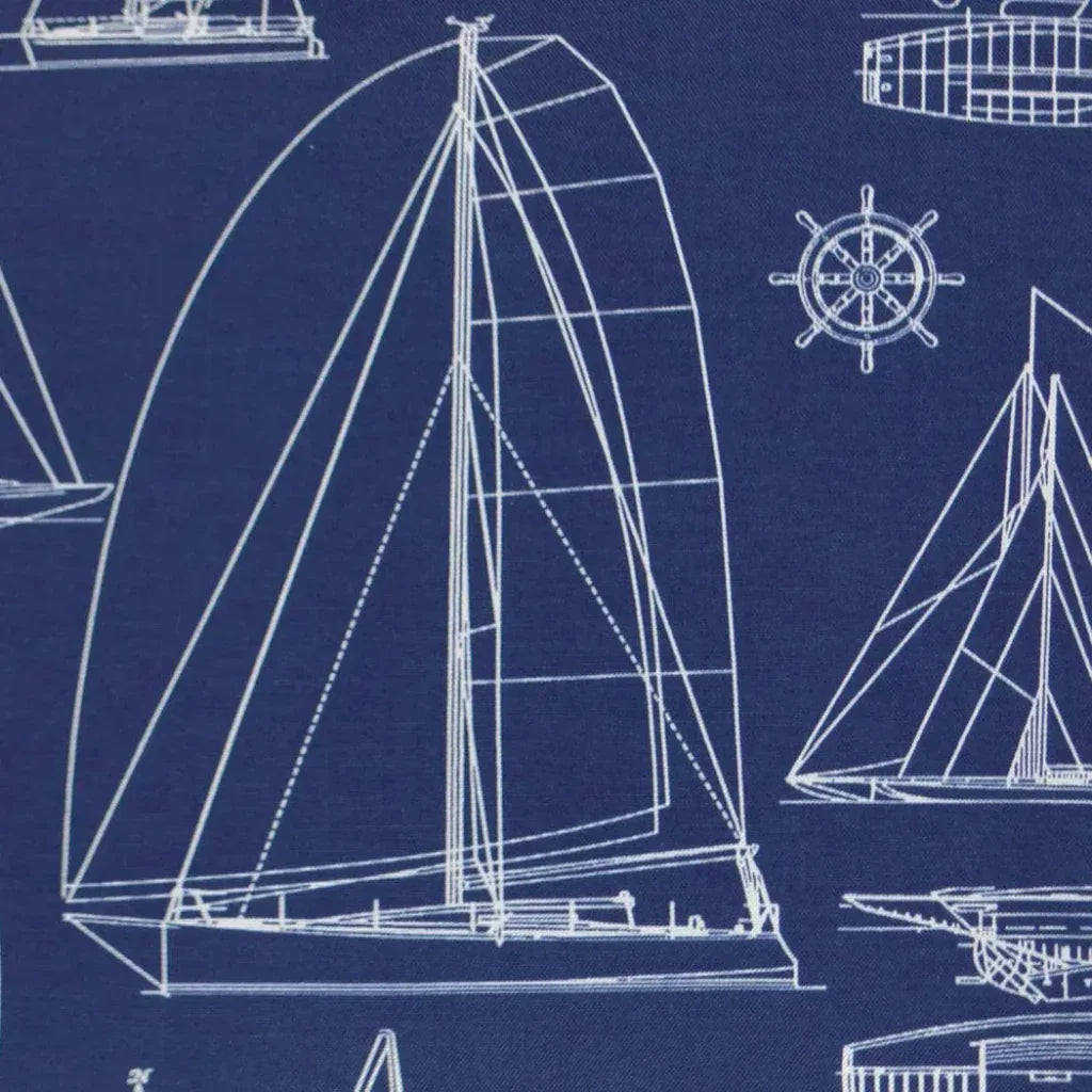 Outdoor Sailing Pillow - Navy - LOOMLAN - D.V. Kap - Outdoor Pillows
