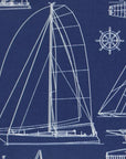 Outdoor Sailing Pillow - Navy - LOOMLAN - D.V. Kap - Outdoor Pillows