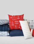 Outdoor Sailing Pillow - Red - LOOMLAN - D.V. Kap - Outdoor Pillows
