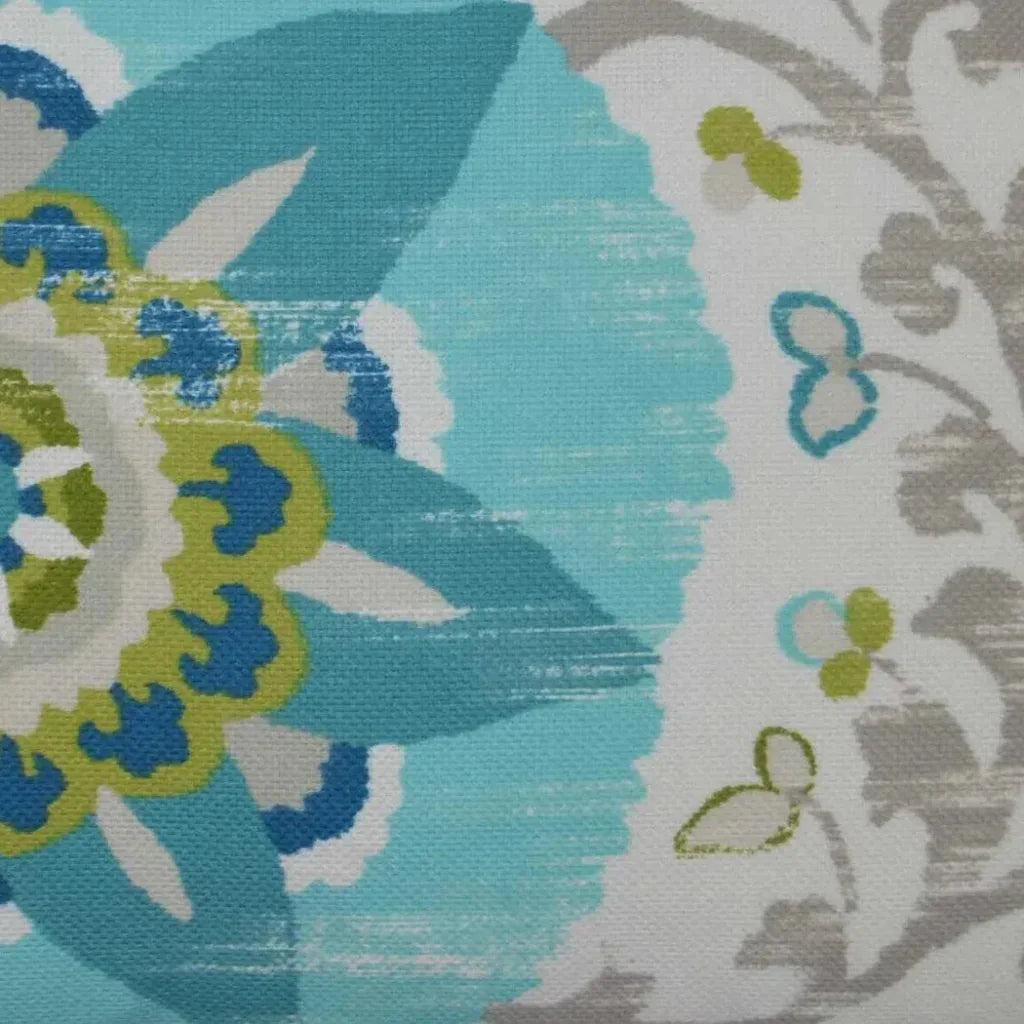 Outdoor Silsila Pillow - Turquoise - LOOMLAN - D.V. Kap - Outdoor Pillows