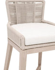 Overlay Olefin Fabric Outdoor Counter Stool - LOOMLAN - Essentials For Living - Outdoor Counter Stools