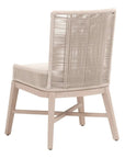 Overlay Olefin Fabric Outdoor Dining Chair (Set of 2) - LOOMLAN - Essentials For Living - Outdoor Dining Chairs