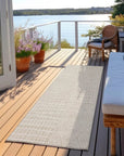 LOOMLAN Rugs Owen Beige Washable Indoor-Outdoor Rug