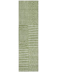 LOOMLAN Rugs Owen Green Washable Indoor-Outdoor Rug