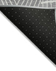 LOOMLAN Rugs Owen Grey Washable Indoor-Outdoor Rug