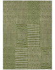 LOOMLAN Rugs Owen Olive Washable Indoor-Outdoor Rug