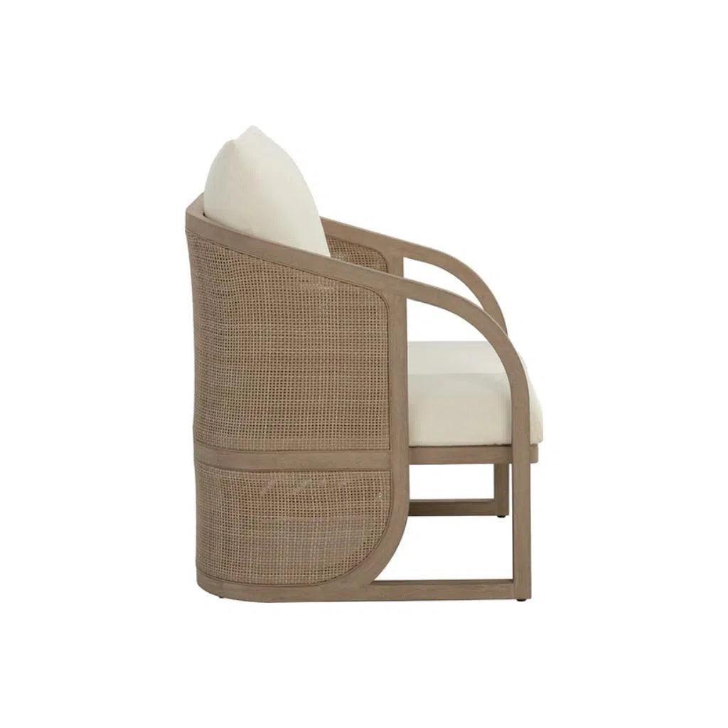 Palermo Fabric Outdoor Lounge Chair - LOOMLAN - SUNPAN - Outdoor Lounge Chairs