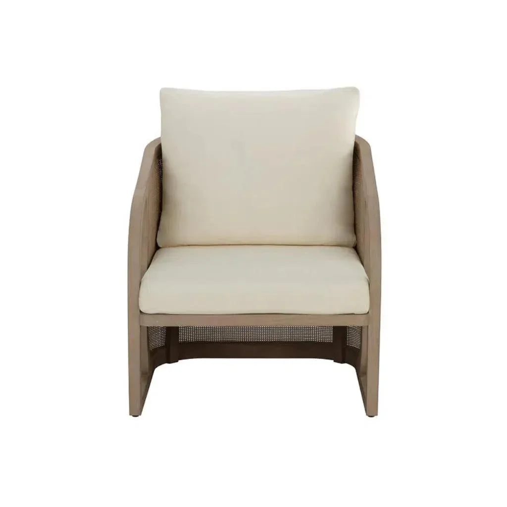 Palermo Fabric Outdoor Lounge Chair - LOOMLAN - SUNPAN - Outdoor Lounge Chairs
