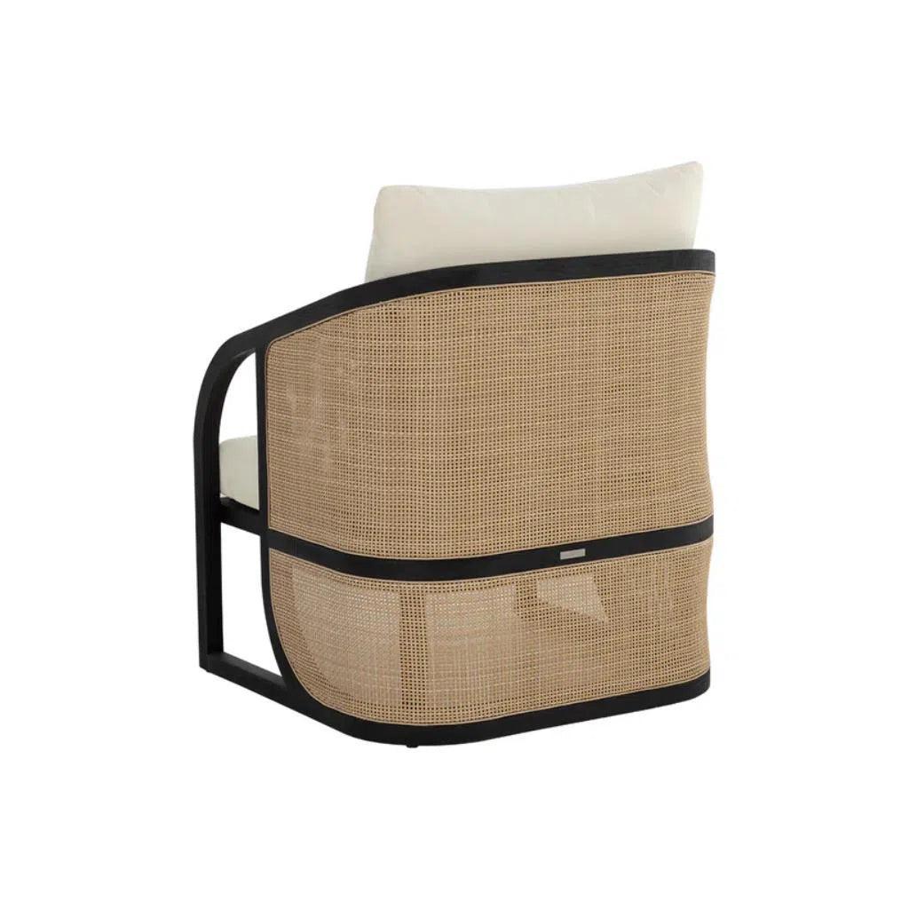 Palermo Fabric Outdoor Lounge Chair - LOOMLAN - SUNPAN - Outdoor Lounge Chairs