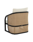 Palermo Fabric Outdoor Lounge Chair - LOOMLAN - SUNPAN - Outdoor Lounge Chairs