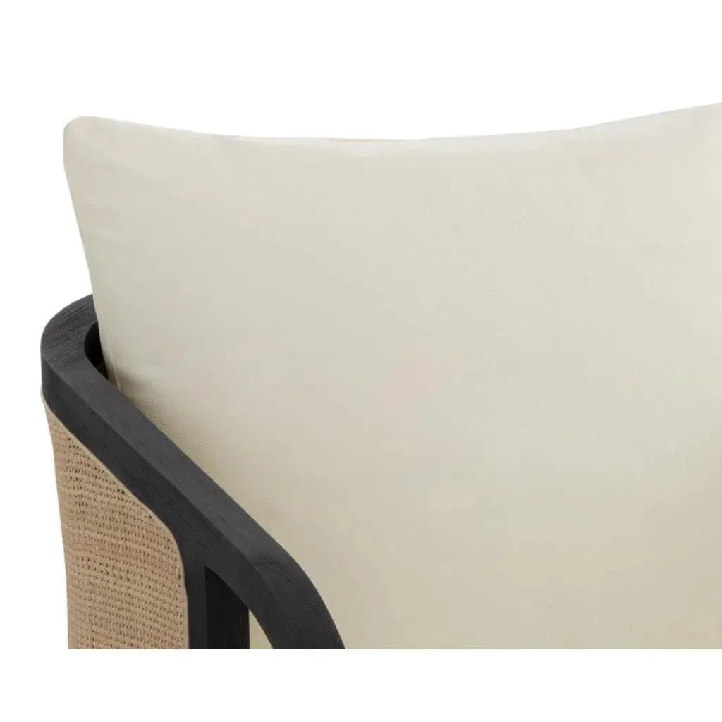 Palermo Fabric Outdoor Lounge Chair - LOOMLAN - SUNPAN - Outdoor Lounge Chairs